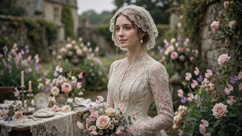 Heritage Romance & Antique Lace Wedding Concept